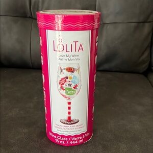 Lolita Red Bath & Body Product with Clear Window and Decorative Design